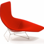 BERTOIA ASYMMETRIC CHAISE by HARRY BERTOIA, designed in 1952