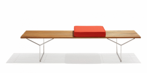 BERTOIA BENCH BY HARRY BERTOIA 1952