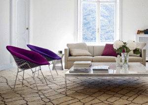 BERTOIA LARGE DIAMOND CHAIR BY HARRY BERTOIA 1952