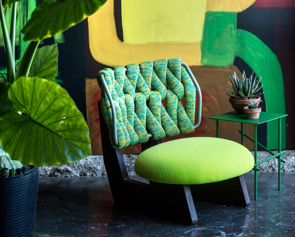 BIKNIT SMALL ARMCHAIR BY PATRICIA URQUIOLA, 2013