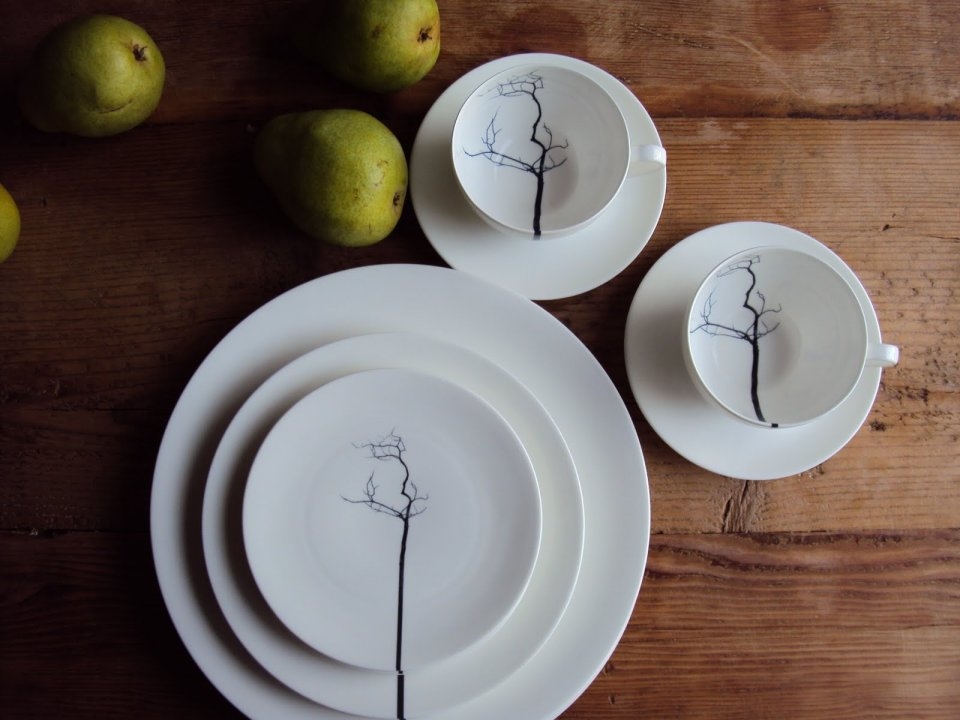 FINE BONE CHINA TABLEWARE BLACK FOREST - MADE IN GERMANY