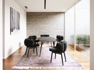 BLU VELVET CHAIR BY FERNANDO E HUMBERTO CAMPANA