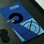 BLUE MARINE RUG BY EILEEN GRAY 1925 ‚Äì 1935