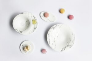 FINE BONE CHINA TABLEWARE CARRARA