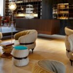 CHUBBY CHIC ARMCHAIR AND POUF BY DIESEL CREATIVE TEAM - BOUTIQUE HOTEL ZURICH, SWITZERLAND, 2015