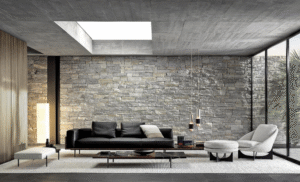 BRASILIA sofa designed by MARCIO KOGAN / studio mk27, has an ultra-precise, contemporary, minimal style, rooted in Brazilian modernism.