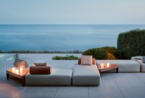 BRIXX ‚Äì our very first fully upholstered collection, developed in collaboration with LORENZA BOZZOLI. Its comfortable shapes and flexible system of rectangular modules enable a wonderfully playful 360¬∞ experience. Whether you are relaxing, spending time with your friends or it's just the two with you ‚Äì BRIXX combines famous Dedon quality with striking colours, shapes and design to create an adaptable system to suit everyone‚Äôs lifestyle.