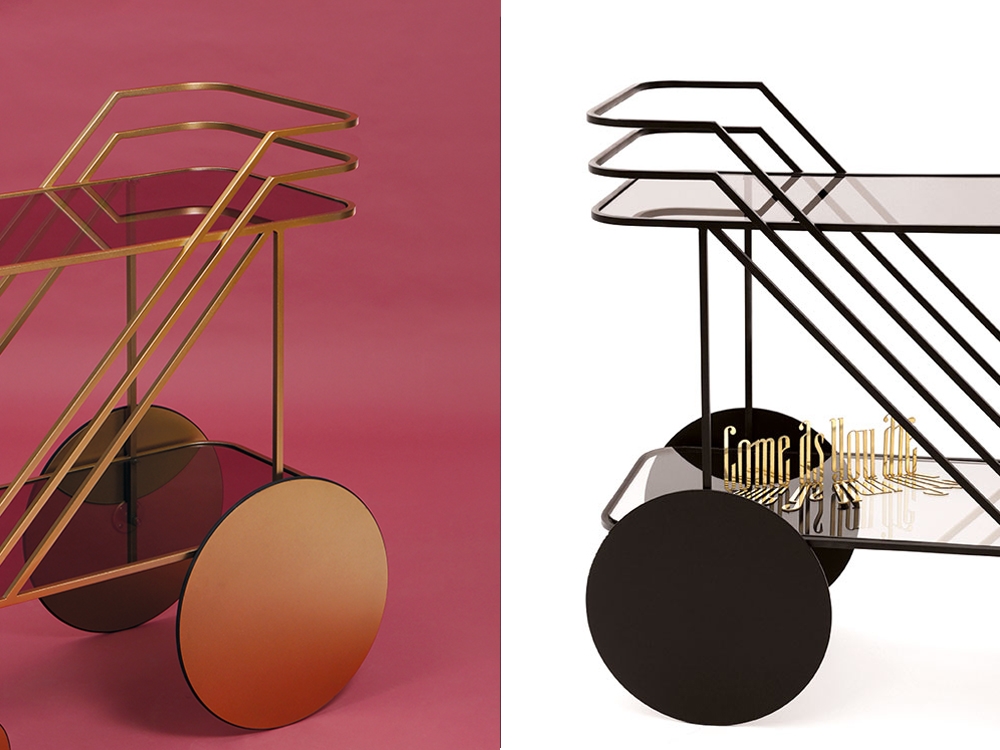 Trolley COME AS YOU ARE - designer CHIRSTOPHE DE LA FONTAINE