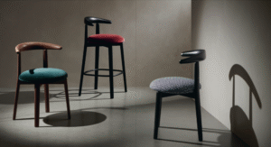 CARINZIA chair designed by PAOLO LUCIDI and LUCA PEVERE.