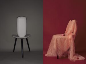 Dining chairs BAVARESK - designer CHIRSTOPHE DE LA FONTAINE