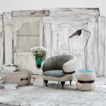 CHUBBY CHIC ARMCHAIR AND OTTOMANS BY DIESEL CREATIVE TEAM, 2010
