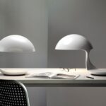 Swivel table lamp SERPENTE - designer ELIO MARTINELLI