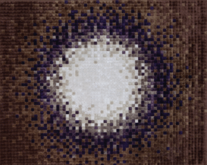 COMPUTATIONS I RUG OF 57 % DULL SILK AND 43 % WOOL BY EDWARD FIELDS STUDIO