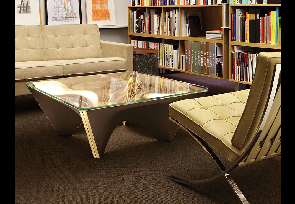 WASHINGTON CORONA‚Ñ¢ BRONZE COFFEE TABLE BY DAVID ADJAYE 2013