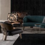 CREED SEMI-ROUND LOUNGE SOFA by RODOLFO DORDONI