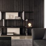 DALTON CHROME BOOKCASE by RODOLFO DORDONI