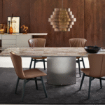 DEXTER CHAIR WITD DRAPERY 2056 BY GINO CAROLLO 2015