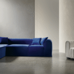 BLOCKS sofa designed NERI&HU. Design duo NERI&HU like to play with opposites and set great store by contemporary products that link with tradition. Their BLOCKS upholstered furniture series for Wittmann picks up on this design approach: organic and geometric at once, the individual low-slung modules lend themselves to a huge variety of combinations andCLUB 1910 armchair designed by JOSEF HOFFMANN‚ÄôS.