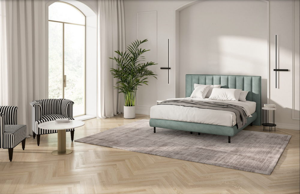 The modular ADVANCED LINE system offers the greatest level of individuality and freedom of choice. From purist or opulent, to clean modern lines or a classic aesthetic ‚Äì the different design variants have all the angles covered. ALENA HEARDBOARD - was always destined for a classic home setting.  The imposing headboard reflects the demonstrative and impressive aesthetic that can only be created through first-class, precision handcraftsmanship.