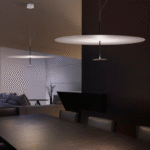 DOT minimal pendant light by FOSTER + PARTNERS