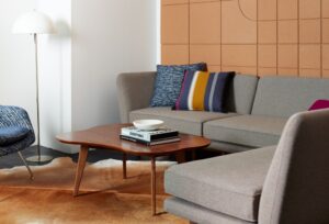 RISOM AMOEBA COFFEE TABLE BY JENS RISOM 1943