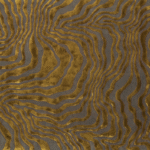 EARTHQUAKE I RUG OF 58% DULL SILK AND 42 % WOOL BY EDWARD FIELDS STUDIO