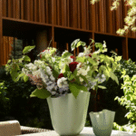 FAZZOLETTO vase-sculpture by FULVIO BIANCONI and PAOLO VENINI in 1948. The ‚ÄúFAZZOLETTO‚Äù was born from the collaboration between FULVIO BIANCONI and PAOLA VENINI with a soft shape and a wavy and moved hem, always unique, obtained with the flying hand technique.The vase-sculpture, which has become a timeless icon and entered the permanent collection of the MoMA in New York, is made from blown glass by what is known as the ‚Äúflying hand‚Äù technique.The term‚ÄØfree-hand‚ÄØ(in Italian, ‚Äúmano volante‚Äù, literally ‚Äòflying hand‚Äô) indicates the swift and expert movement of the master glassmaker‚Äôs hand as he hot works a precious piece of glass.