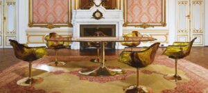 ELLA GOLD CHAIR BY JACOPO FOGGINI.