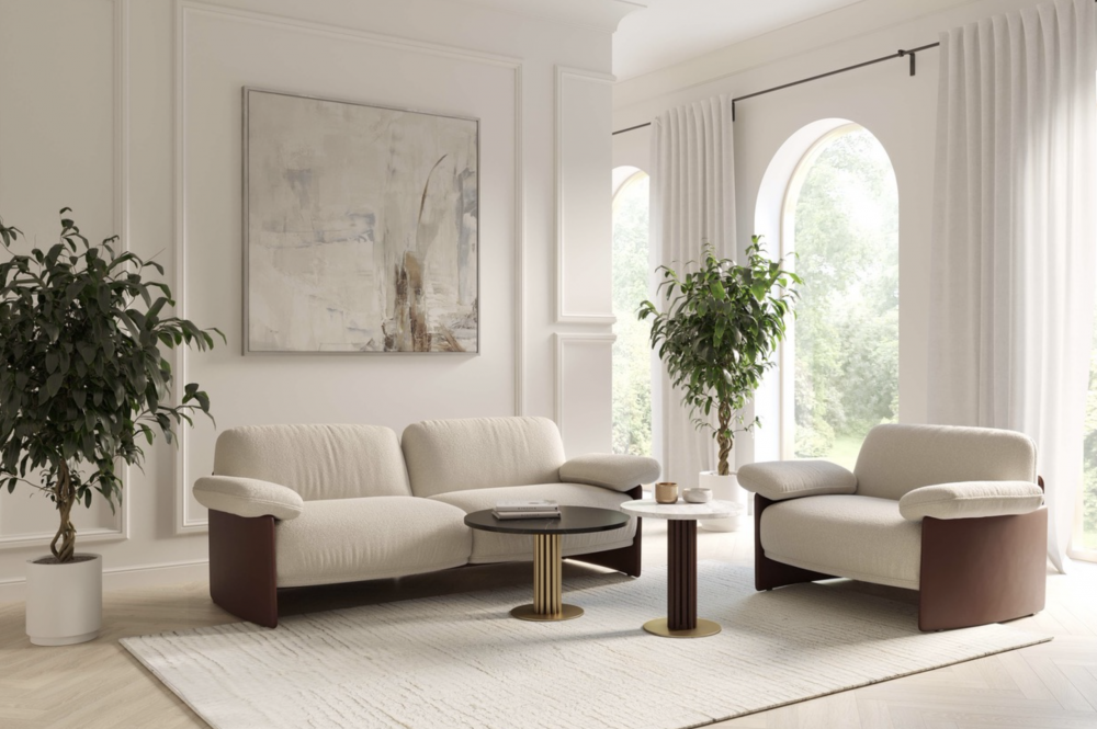 MARLOW sofa and lounge chair by SEBASTIAN HERKNER, designed in 2022