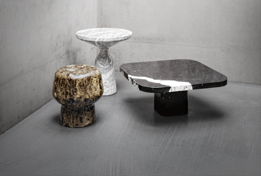 CORKER No.1 marble designed by HERZOG & DE MEURON, 2023