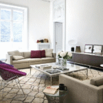 FLORENCE KNOLL COFFEE AND END TABLES BY FLORENCE KNOLL 1961