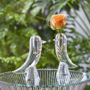 FAUNACRYSTOPOLIS BIRD bud vase. With or without a flower, the FAUNACRYSTOPOLIS BIRD BUD vase by JAIME HAYON is an irresistible object of seduction for all design lovers.