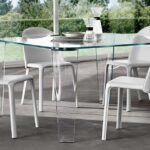 BACALL LEATHER-UPHOLSTERED CHAIR BY THIS WEBER