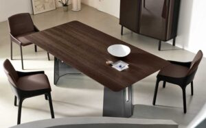 PLIƒí TABLE IN CURVED GLASS BY STUDIO KLASS