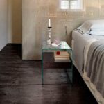 RIALTO NIGHT SIDE TABLE IN CURVED GLASS BY CRS FIAM