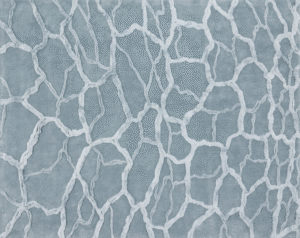 FLATS I RUG OF WOOL AND DULL SILK BY FERNANDO MASTRANGELO