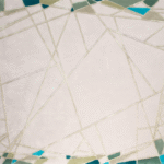 FRAGMENTS I RUG OF 93% WOOL AND 7% DULL SILK BY EDWARD FIELDS