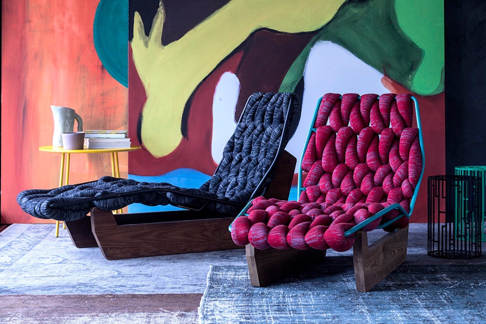 BIKNIT CHAISE LONGUE BY PATRICIA URQUIOLA, 2012