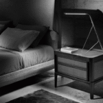 FULL BEDSIDE TABLE BY ROBERTO LAZZERONI