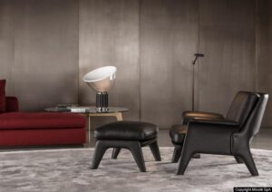 GLOVER armchair by RODOLFO DORDONI