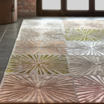 HESTER I RUG OF 88% WOOL AND 12% DULL SILK BY EDWARD FIELDS CARPET MAKERS