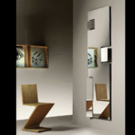 HIROSHI MIRROR IN CURVED GLASS BY MARTA LAUDANI E MARCO ROMANELLI