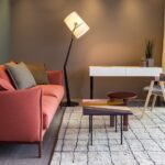 MATHILDA CHAIR, GENTRY SOFA AND FISHBONE LOW TABLE BY PATRICIA URQUIOLA; NET LOW TABLE BY BENJAMIN HUBERT - HOTEL MUCHELE MERANO, ITALY, 2015  INTERIORS: MOROSO CREATIVE TEAM WITH ARCHITEKTEN STEPHAN MARX ELKE LADURNER ARCHITECTURE: ARCHITEKTEN STEPHAN MARX ELKE LADURNER