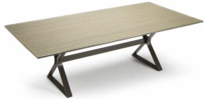 HYPE TABLE IN FUSED GLASS BY STUDIO KLASS