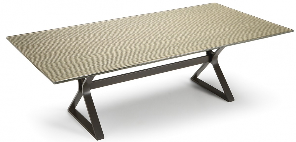 HYPE TABLE IN FUSED GLASS BY STUDIO KLASS