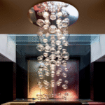 ETHER chandelier designed by PATRICK JOUIN.