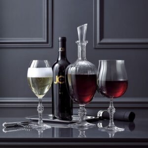 JCB PASSION collection. The glass, the one, the only, the ultimate. Dreamed and designed by JEAN-CHARLES BOISSET, created by Baccarat. In a box of 2 wine glasses for a true sensory experience. Inspired by wine, and in love with luxury, bold visionary and daring vintner JEAN-CHARLES BOISSET declares his admiration for Baccarat with the PASSION collection. Born into the world of wine in Burgundy, JEAN-CHARLES‚Äôs lifelong passion began as a child, growing up among the vineyards. Today the vintner boasts a Franco-American collection of historical and unique wineries in the most prestigious terroirs, from Burgundy to California.