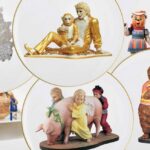 PORCELAIN TABLEWARE BANALITY SERIES - DESIGNER JEFF KOONS