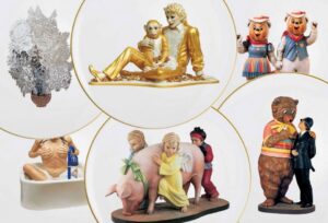 PORCELAIN TABLEWARE BANALITY SERIES - DESIGNER JEFF KOONS