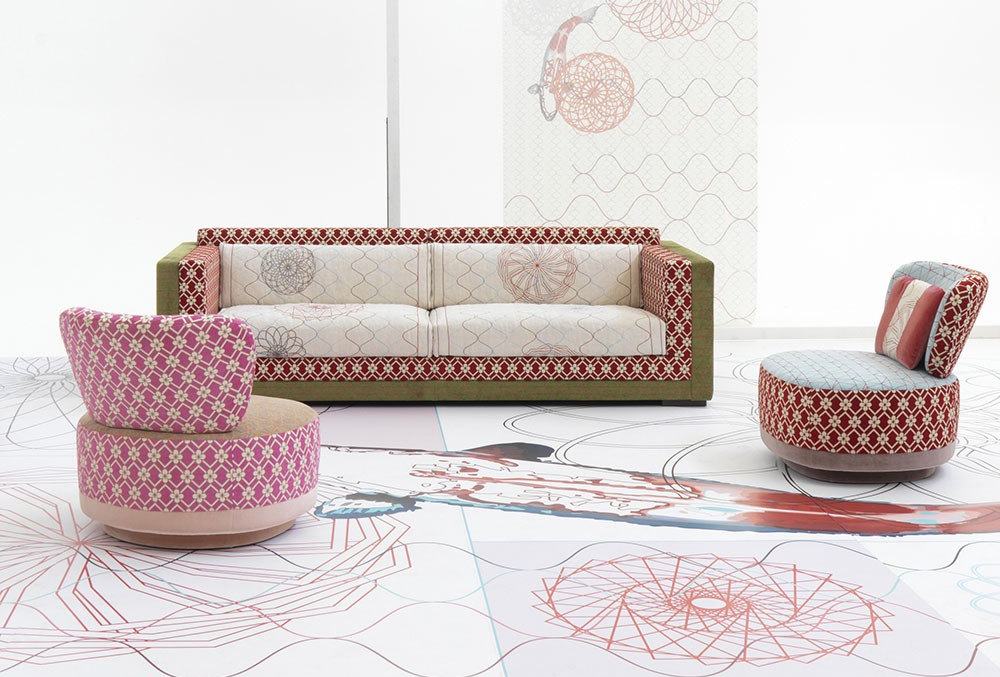 JUJU SMALL ARMCHAIR BY EDWARD VAN VLIET, 2008